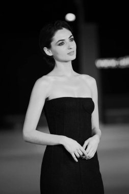 Roma, İtalya - 22 Ekim: Tecla Insolia, 19. Roma Film Festivali sırasında Auditorium Parco della Musica 'daki 