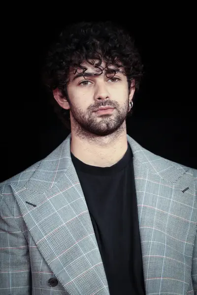 Roma, İtalya - 22 Ekim: Massimiliano Caiazzo, 19. Roma Roma Film Festivali sırasında Auditorium Parco Della Musica 'da 