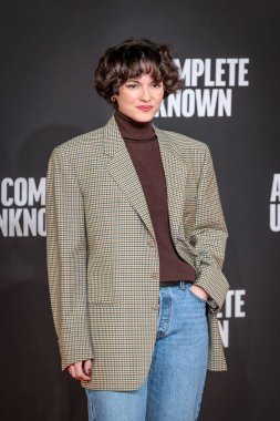 Roma, İtalya - 17 Ocak 2025: Lavinia Guglielman, 