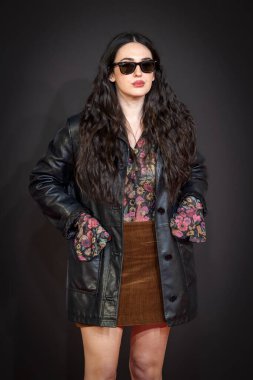 Roma, İtalya - 17 Ocak 2025: Flavia Orsini, James Mangold 'un yönettiği 