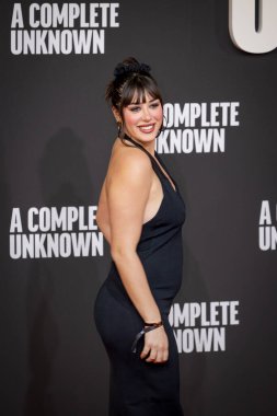 Roma, İtalya - 17 Ocak 2025: Iris Mulas, James Mangold 'un yönettiği 