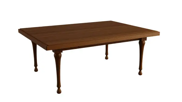 Tahta masa, oyulmuş bacaklar ve beyaz kesilmiş arka plan..