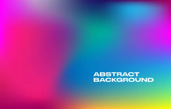 Colorful hologram space effect smooth vibrant vector background