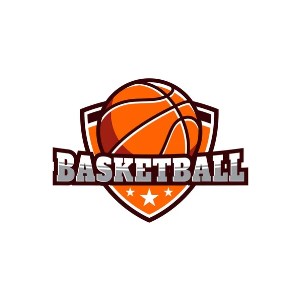 Basketball Logo Vector Illustration Design — Stock Vector