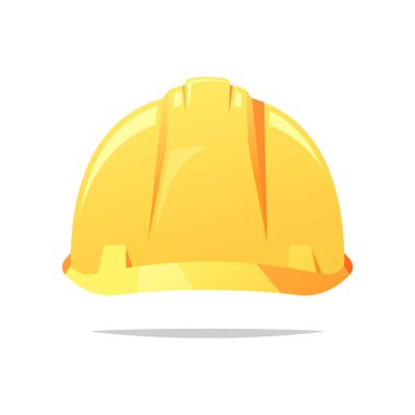 Construction helmet protection.  Safety helmet vector isolated. clipart