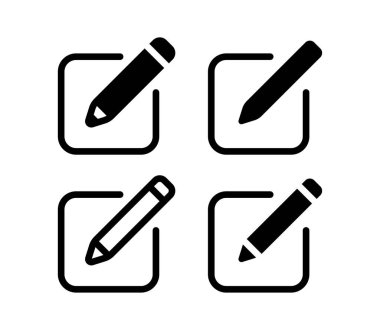 Beyaz arka plan üzerinde izole simge Düzenle.