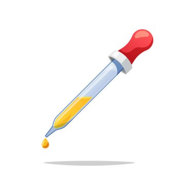 Boru damlası vektörü beyaz arkaplanda izole edildi.