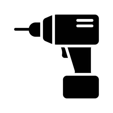 Basit el matkabı simgesi beyaz arkaplanda izole edildi.