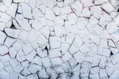 Taş dokusu arka planı. Dışarıda duvar var..