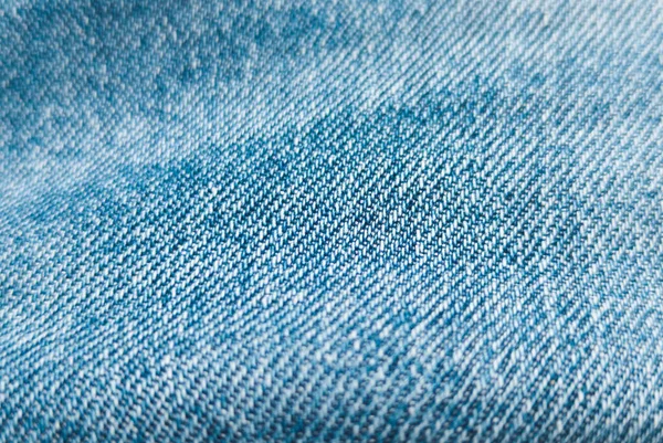 Blue Hipster Jeans Material Denim Cloth Texture Background Natural Fabrics — Stockfoto