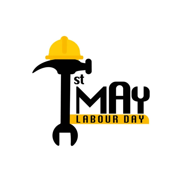 1St May Labour Day Vector Illustration — Stock Vector