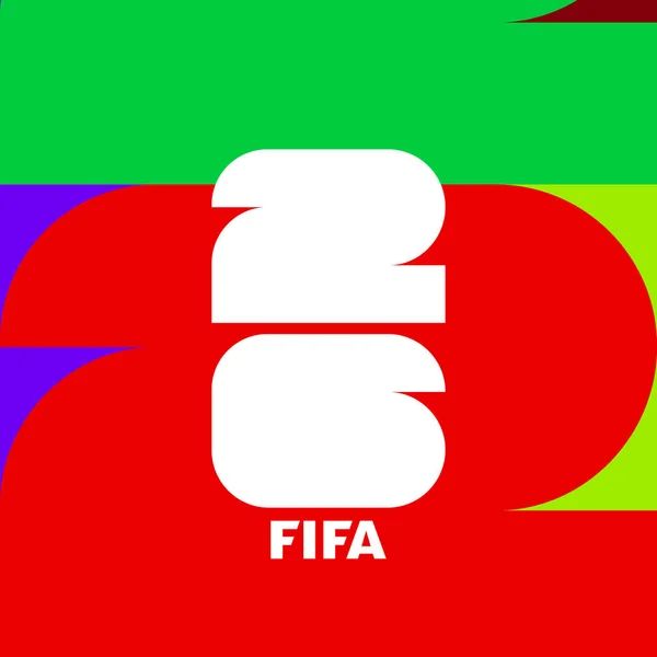Karachi Paquistão Maio 2023 Logotipo Fifa World Cup América Norte — Vetor de Stock