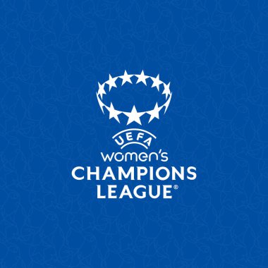 Pakistan, Karachi. 13, 2023, UEFA Şampiyonlar Ligi 2024 logosu ve ikon vektör çizimi