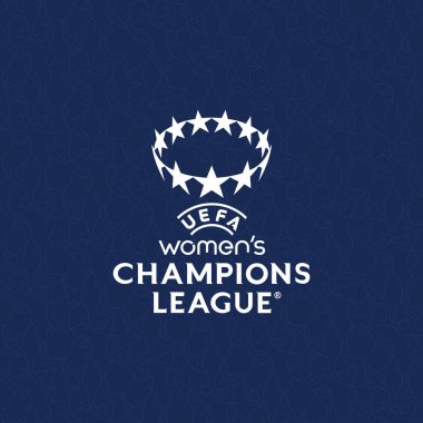 Pakistan, Karachi. 13, 2023, UEFA Şampiyonlar Ligi 2024 logosu ve ikon vektör illüstrasyonu