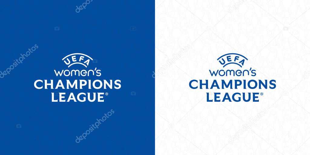 Pakistan, Karachi. 13, 2023, UEFA Womens Champions League 2024 logo and icon vector illustratio