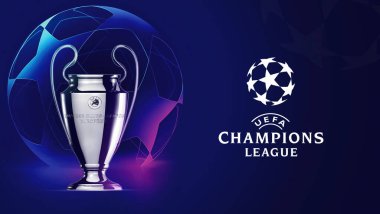 Karachi, Pakistan, 13 Ocak, UEFA Şampiyonlar Ligi Kupası 3 boyutlu görüntü.