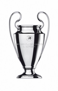 Karachi, Pakistan, 13 Ocak, UEFA Şampiyonlar Ligi Kupası 3 boyutlu görüntü.