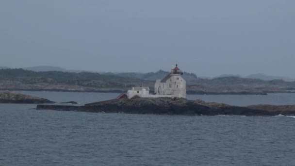 Lighthouse Coast Ferry — стоковое видео