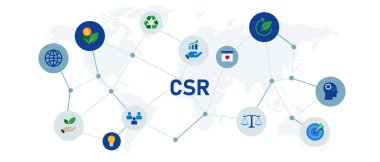 CSR kurumsal sosyal sorumluluk iş organizasyonu çevre ekoloji vektörünü koruyor