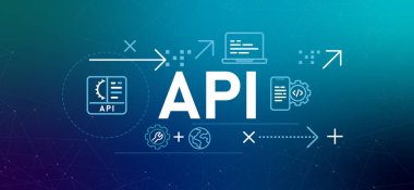 Uygulama Programlama Arayüzü API farklı uygulamalarla iletişim kurar ve API 'nin modern yazılım geliştirme ve bağlanabilirlikte veri örnekleme rolünü takas eder