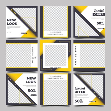 Alan posterlerini kopyala arka plan, web sayfası için reklam şablonları