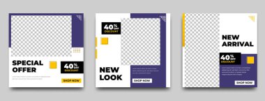 Modern soyut iş kapağı tasarım şablonu terfi, post, broşür için. cep telefonu vektör arkaplanı