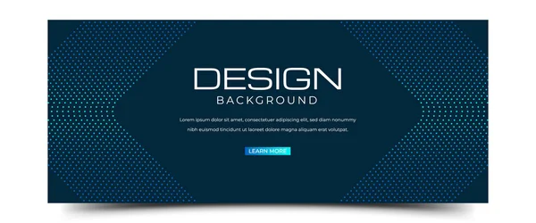 Copy Space Background Advertisement Template Web Page — Stock Vector