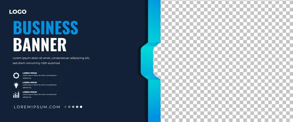 Карточка Шаблона Бизнес Баннеров Фон Креативного Плаката — стоковый вектор