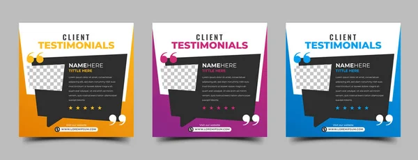 Modern kartvizit tasarımı müşteri ifadeleri ile birlikte