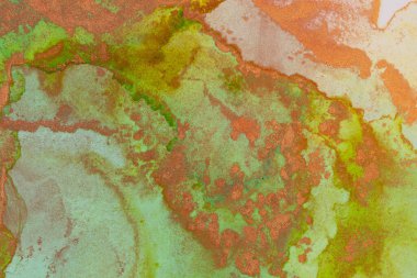 Luxury abstract fluid art painting background alcohol ink and gold technique