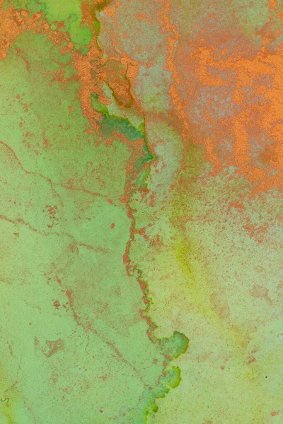 Luxury abstract fluid art painting background alcohol ink and gold technique