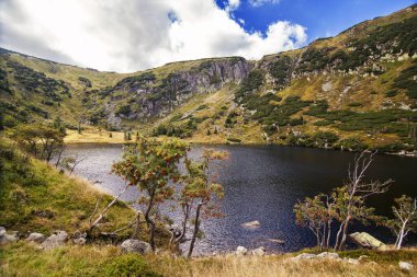 Summer view of the mountain landscape in the Giant Mountains