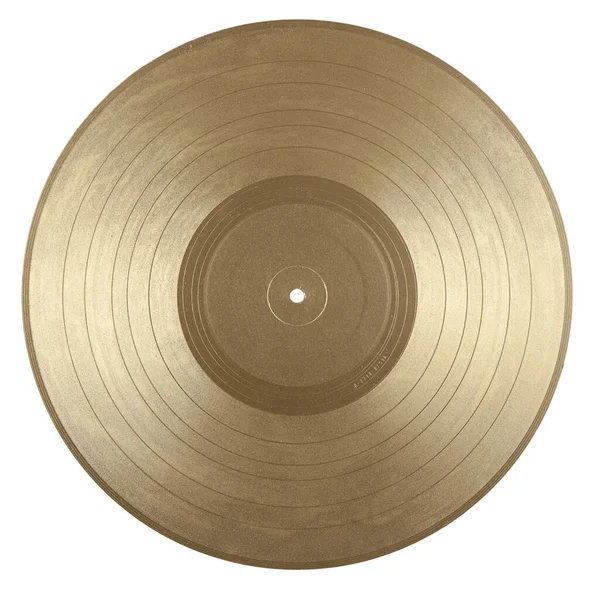 Vinyl Skiva Isolerad Vit Bakgrund Royaltyfria Stockfoton