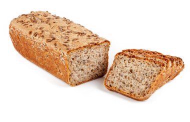 Tahta üzerinde taze pişmiş ekmek, buğday kulaklı kesim tahtası..