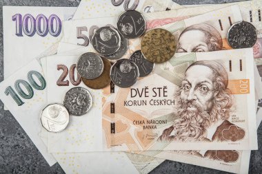 Çek Koruna para ve banknotları - Çek Cumhuriyeti para birimi