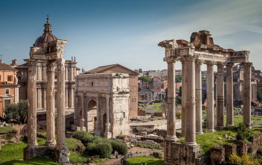 Latince adı Forum Romanum olarak da bilinen Roma Forumu, Roma şehrinin merkezinde yer alan çok sayıda önemli antik hükümet binasının kalıntılarıyla çevrili dikdörtgen bir forumdur. İtalya