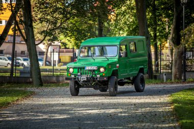 Tarpan Honker is a Polish multi-purpose off-road vehicle. Shown as a prototype in 1984, it was produced in a variety of models.  clipart