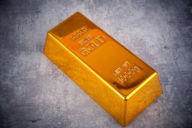 Kilogram altın külçeleri. Yatırım ve varlıklar.