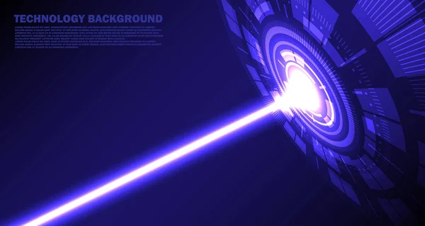 Holograma Futurista Círculo Elements Circle Portales Telepuerto Tecnología Gadget Holograma — Archivo Imágenes Vectoriales