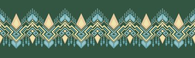 Ethnic pattern geometric design folklore ornament. Tribal ethnic vector texture. Seamless striped pattern in Aztec style. Figure tribal embroidery. Indian EP.60.background color can be changedDesign 