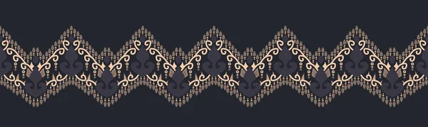民族パターン幾何学的なデザイン民俗装飾 部族的民族的ベクトルテクスチャ アステカスタイルのシームレスストライプパターン 部族の刺繍図 インドEp 29背景色を変更することができますデザイン — ストックベクタ
