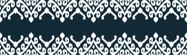 イカット エスニック シームレス パターン デザイン 幾何学的部族ベクトルテクスチャ 部族の刺繍図 背景ベクトル図Ep 8背景色を変更することができますデザイン — ストックベクタ