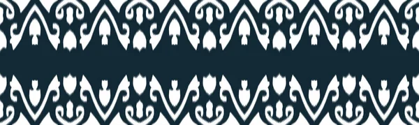 イカット エスニック シームレス パターン デザイン 幾何学的部族ベクトルテクスチャ 部族の刺繍図 背景ベクトル図Ep 背景色を変更することができますデザイン — ストックベクタ