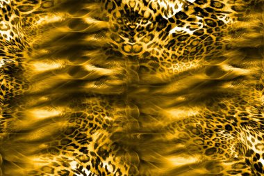 Renkli desenler fraktal. Psikedelik fraktal, fırça darbelerinin dokusu. Tekstil desenleri için renkli boyalar. Soyut arkaplan renkleri kaotik fırça darbeleri.