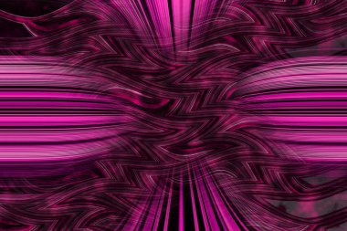 Renkli desenler fraktal. Psikedelik fraktal, fırça darbelerinin dokusu. Tekstil desenleri için renkli boyalar. Soyut arkaplan renkleri kaotik fırça darbeleri.