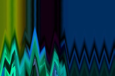 Renkli desenler fraktal. Psikedelik fraktal, fırça darbelerinin dokusu. Tekstil desenleri için renkli boyalar. Soyut arkaplan renkleri kaotik fırça darbeleri.