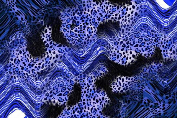 Πολύχρωμα Μοτίβα Fractal Psychedelic Fractal Υφή Πινέλου Πινελιές Έγχρωμο Χρώμα — Φωτογραφία Αρχείου