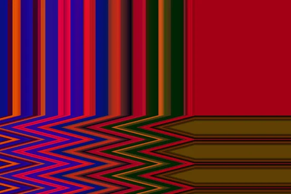 Kolorowe Wzory Fraktalne Psychodeliczny Fraktal Tekstura Pociągnięć Pędzla Kolorowe Farby — Zdjęcie stockowe
