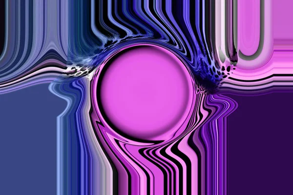 Värikkäitä Kuvioita Fractal Psychedelic Fraktaali Tekstuuri Siveltimen Aivohalvauksia Värillinen Maali — kuvapankkivalokuva