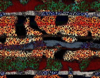 Tekstil baskısı. Soyut özgeçmiş. Giysi rengi deseni. Geometri deseni modern deseni tekrarla. Tekstil deseni. Leopar deseni ve tekstil deseni.